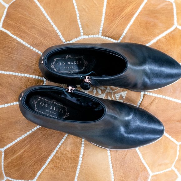 Ted Baker - Black Leather Boots - Picture 3 of 6